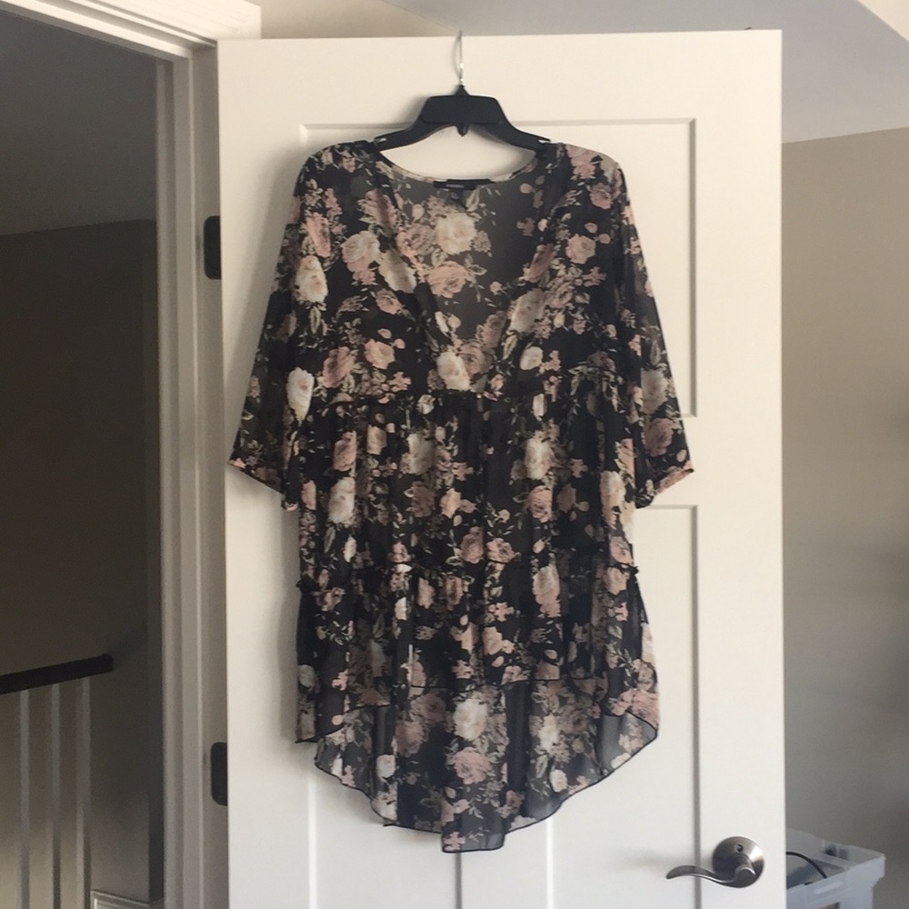 Flower kimono